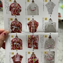 【100cm 子供着物セット 3歳用】1900円の画像