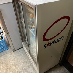 レトロ　冷蔵庫　サッポロの画像