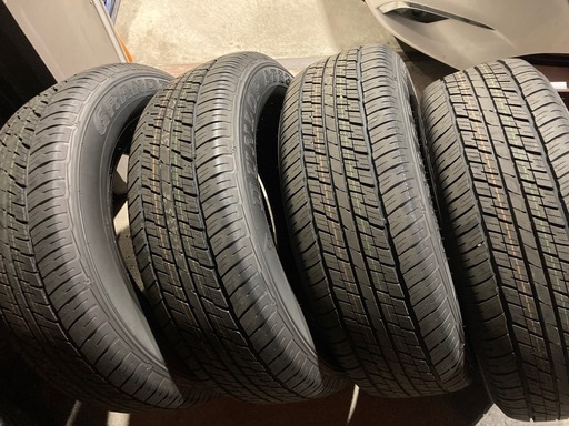 ランクル新車外し ほぼ新品 DUNLOP 265/65R18 4本 夏タイヤのみ