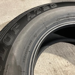 ランクル新車外し ほぼ新品 DUNLOP 265/65R18 4本 夏タイヤのみの画像
