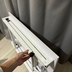 オフィスデスク　白の画像