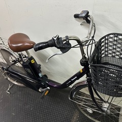 東京23区配達無料🌈新基準 Panasonic パナソニック ビビPX  13.2Ah リチウム 電動自転車中古　1965の画像