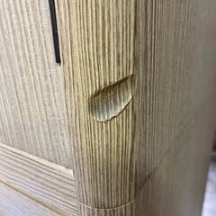 【ほぼ未使用】総桐たんす 上開八ツ口（盆5枚）【傷あり】の画像