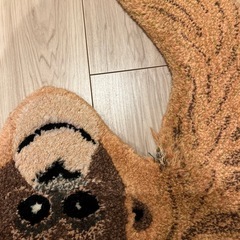 オランウータン　ラグ　アニマルラグの画像