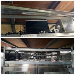 2004年フクシマ 両面開きリーチイン冷蔵ショーケースの画像