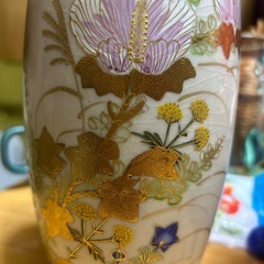 九谷焼　壺の画像