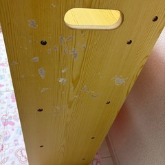 アイリスオーヤマおもちゃ箱　天板付き　キャロット　キッズトイラックの画像