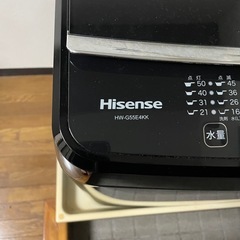 Hisense 5.5kg洗濯機  2017年製の画像