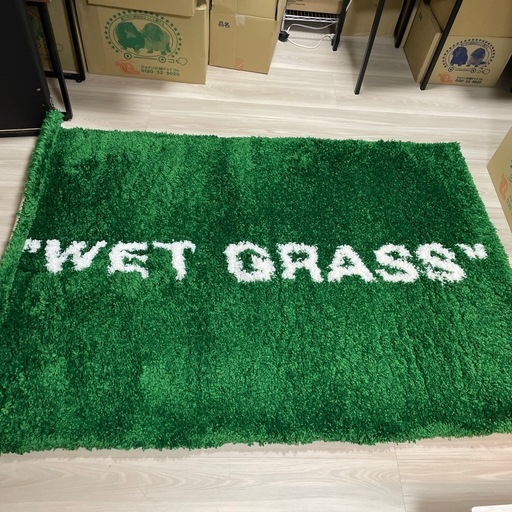 カーペット/マット/ラグ Virgil Abloh x IKEA MARKERAD Mirror Clear