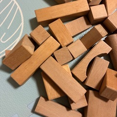 木製つみき　積み木　おもちゃの画像