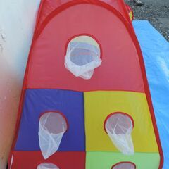 ベビー・子供用品買取販売キッズモール湘南/ボールテント３in１/コンパクト/クリーニング済の画像