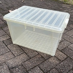 無印良品のクリアケース色々の画像