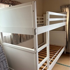 IKEAの2段
ベッドの画像