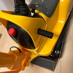 KOMATSU ショベルカー　ジャンク品の画像
