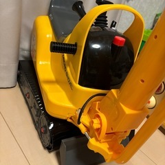 KOMATSU ショベルカー　ジャンク品の画像