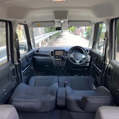 平成25年 スペーシア カスタム TS MK32S パール 走行21.3万キロ 車検対応可の画像