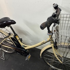 東京23区配達無料🌈新基準 Panasonic パナソニック Aガール 8.9Ah リチウム 電動自転車中古　1969の画像