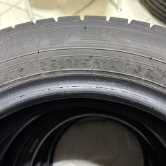 DUNLOP WM03 155/65R14 2022年製の画像