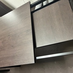 IKEA VANGSTA ヴァングスタ伸長式テーブル LISABO リーサボーの画像