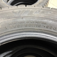 DUNLOP WM03 205/65R16 2021年製の画像