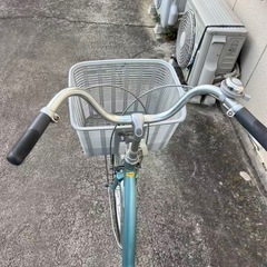 ブリジストン 自転車 BRIDGESTONE CALISIA 22インチ ママチャリ シティサイクル　変速なし自転車 走行確認済の画像