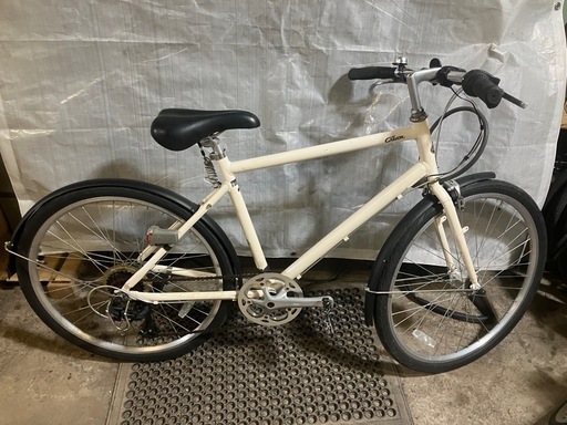 最終値下げ！【あさひ Cream Cross（クリームクロス）フレームサイズ470㎜ 7段変速/オートライト】すぐお乗り頂けます！一部地域送料無料！