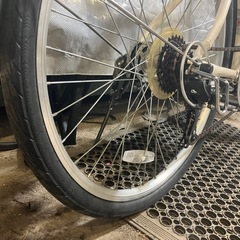 【あさひ Cream Cross（クリームクロス）フレームサイズ470㎜ 7段変速/オートライト】すぐお乗り頂けます！一部地域送料無料！の画像