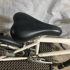 【あさひ Cream Cross（クリームクロス）フレームサイズ470㎜ 7段変速/オートライト】すぐお乗り頂けます！一部地域送料無料！の画像