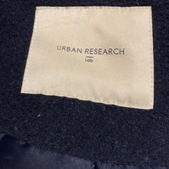 コート　紺　ネイビー　アーバンリサーチ　URBAN RESEARCH オーバーフードコート の画像