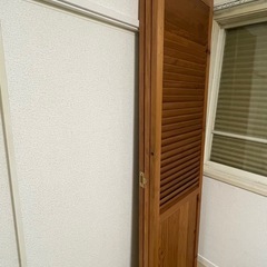 木製ルーバー　パーテーションの画像
