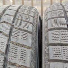 工賃こみ　２０２2年製ダンロップ冬タイヤ１９５／６５Ｒ１５　４本セットの画像