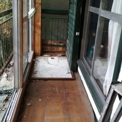 ガラスサッシあげますの画像