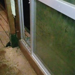 ガラスサッシあげますの画像