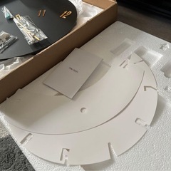 おしゃれ壁掛け時計 Fourline Design ジャンク扱い 引き取りのみの画像