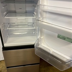 【12ヶ月保証】【美品】日立 3ドア冷蔵庫 R-27TV 2023年製 265L 右開きの画像