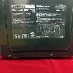 YAMAZEN 家庭用 電子レンジ YRL-F018E6（B）/ブラック　2020年製の画像