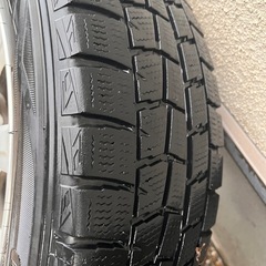 スタッドレスタイヤ 14インチ アルミホイールの画像