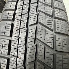 スタッドレスタイヤ165/65R13バリ目2023年製造アルミホイール付4本セットの画像