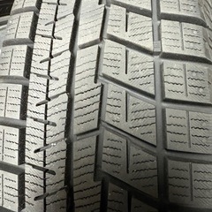 スタッドレスタイヤ165/65R13バリ目2023年製造アルミホイール付4本セットの画像