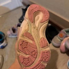 子供靴　16cm キティちゃん　LED付きの画像