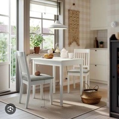 IKEA イケア ダイニングテーブル 正方形の画像