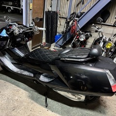 YAMAHA マグザム】　SG17 ブラック　エアロカスタム　ビシキマの画像