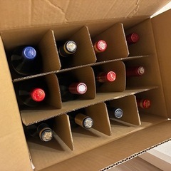 赤ワイン1ダース(京橋ワイン)の画像