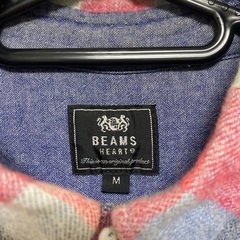 ビームスチェックシャツの画像