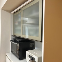 交渉OK【ニトリ】キッチン収納　日にち限定で近隣ならお持ちします　横120高さ180の画像