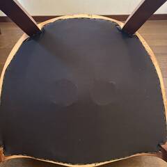 サロンチェア　ラウンジチェア　ロココ調　アンティーク風の画像