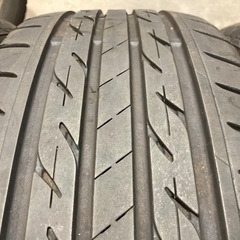 夏タイヤバリ山 BS 205/55R16 4本 2021年製 インプレッサレガシーアイシスブレイドなどにの画像