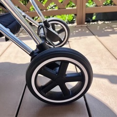 Cybex mios ブラック　グレー ベビーカー 折りたたみ式の画像