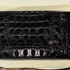 クロコダイル　クラッチバッグ兼長財布の画像