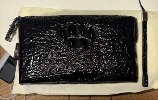 クロコダイル　クラッチバッグ兼長財布
